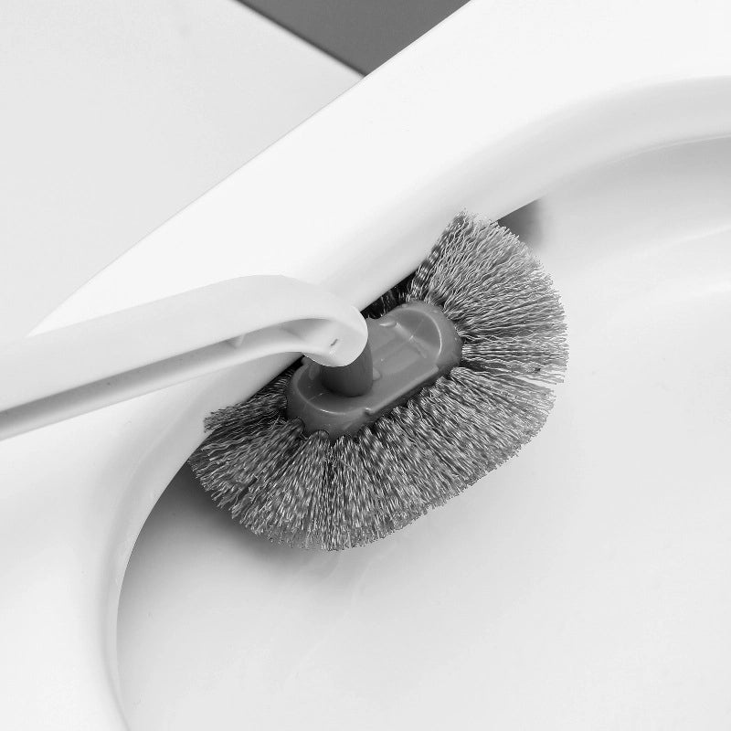 Elegant Minimalist Solid Color PET PP Toilet Brush for Household Cleaning | Home & Kitchen Cleaning Supplies