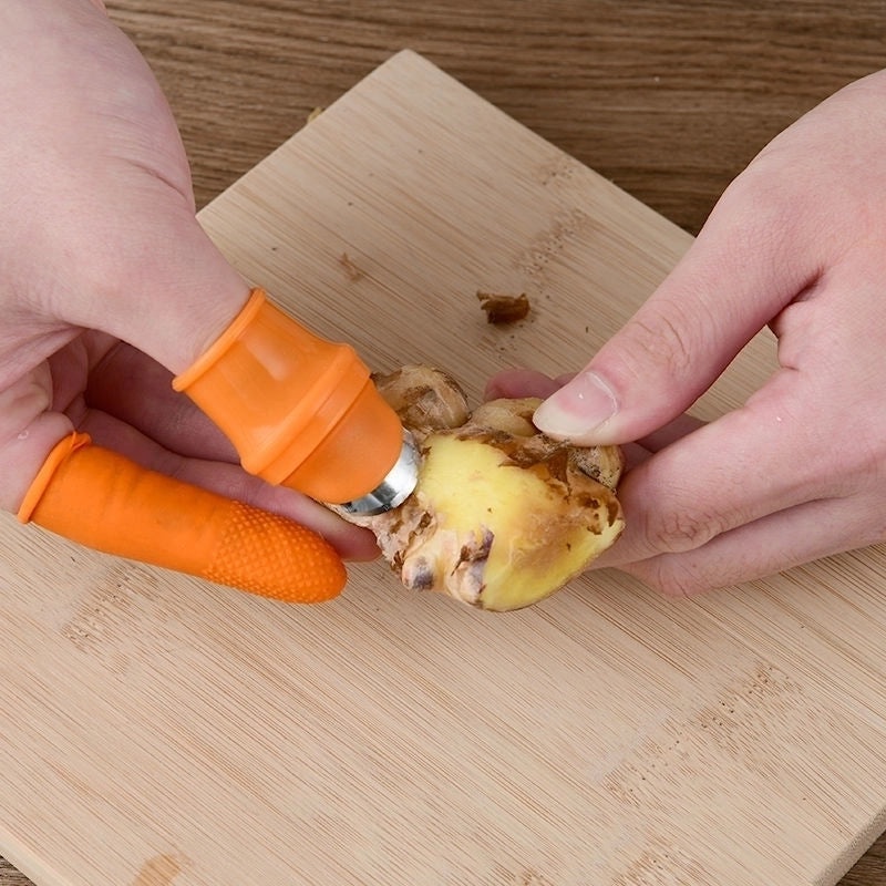 Minimalist Solid Color Silicone Vegetable Chopper Set | Kitchen Gadgets