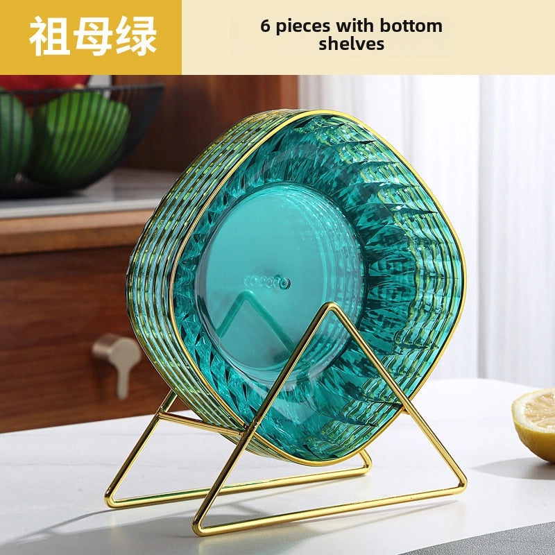 Light Luxury Transparent Premium Bone Dish for Dining Table | Tableware & Dining Accessories