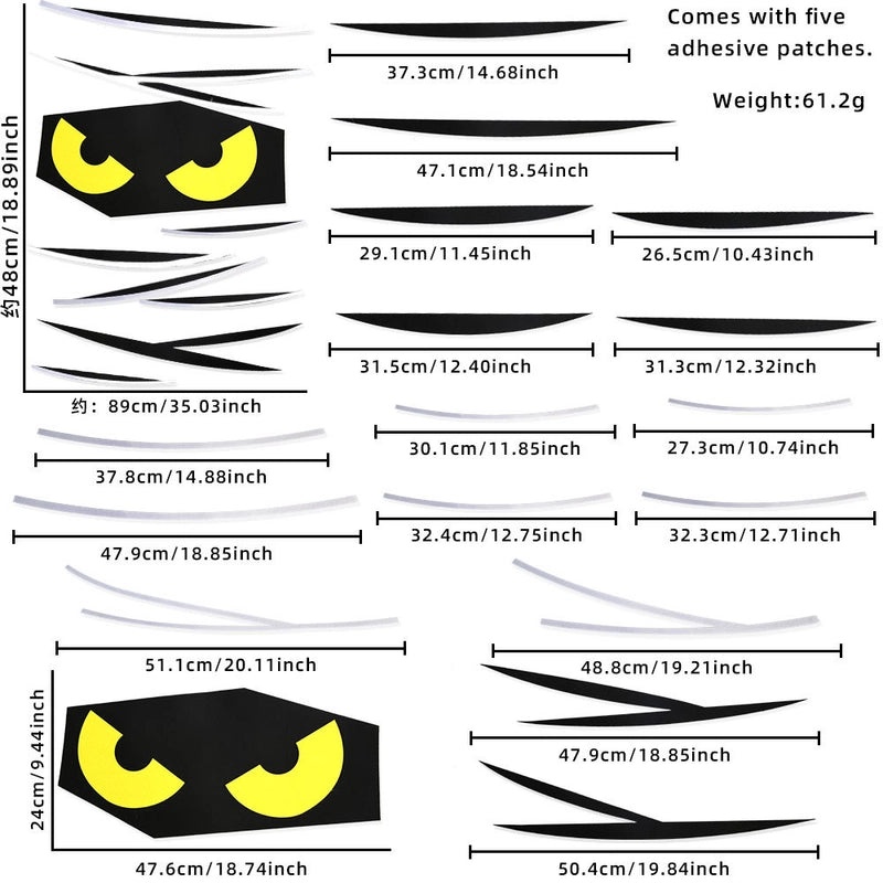 Halloween Pumpkin Spider Web Felt Door Sticker Minimalist Holiday Party Decor|Home Decor