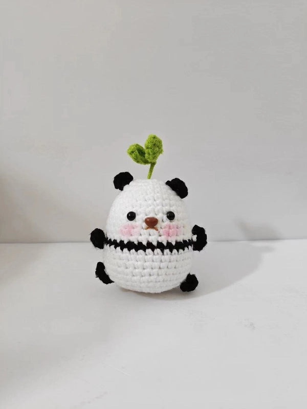 Handmade Wool Knitted Penguin Plush Toy for Stress Relief and Fun | Toys & Games