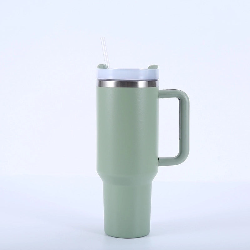 Insulated Stainless Steel Thermos Mug in Solid Colors for Everyday Use|Drinkware & Thermoses