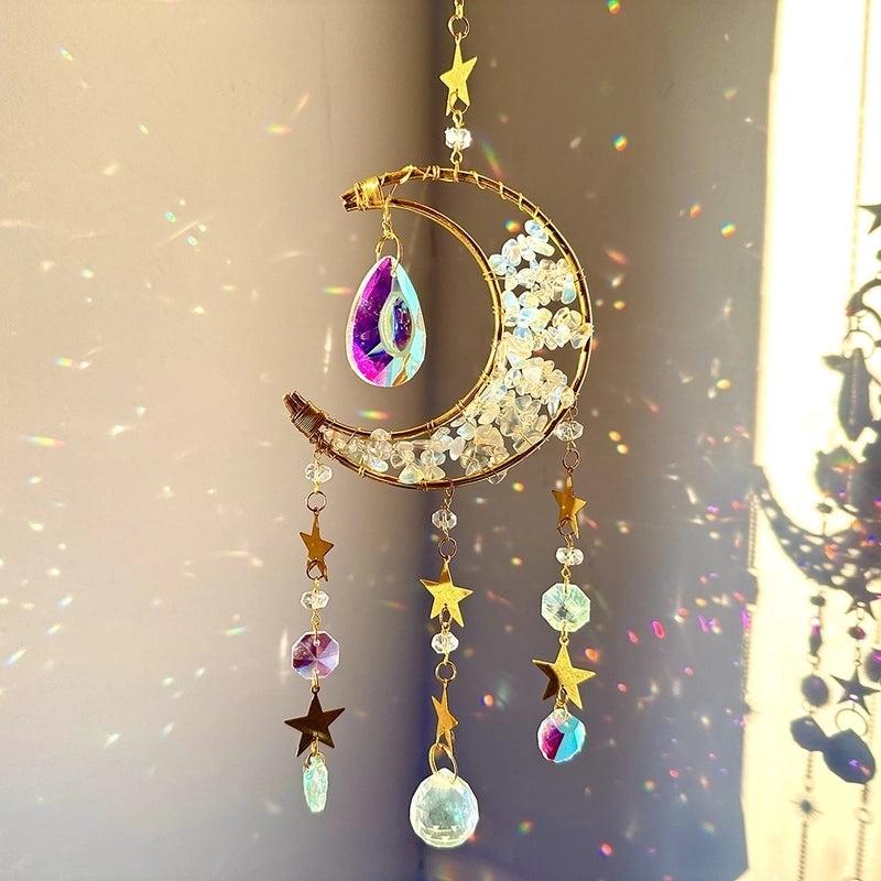 Vintage Star and Moon Metal Pendant Charm|Jewelry & Accessories