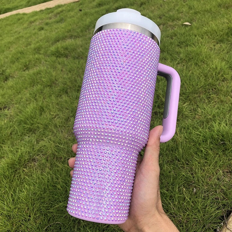 Stylish Cow Print Solid Color Stainless Steel Thermos Cup 304/201 Double Wall Insulated | Drinkware & Thermoses