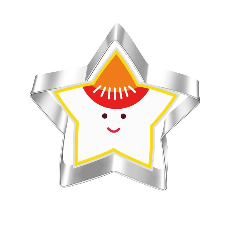 Minimalist Christmas Star Snowflake Stainless Steel Bakeware Single Piece|Kitchen & Dining