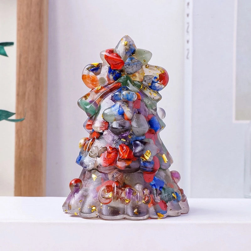 Christmas Resin Crystal Tree Decoration Modern Classic Style for Home and Table|Home Decor