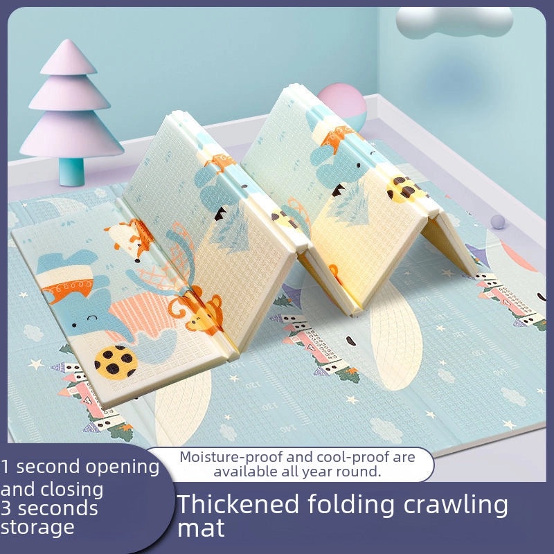 XPE Foldable Baby Crawling Play Mat Thickened Soft Kids Game Mat for Home Use|Baby Play Mats & Activity Gyms