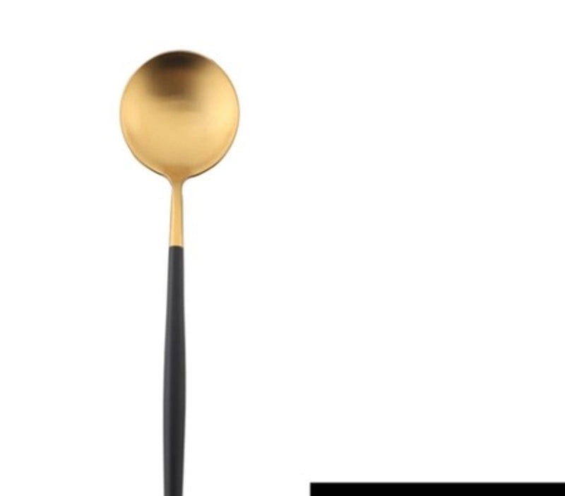 Elegant Solid Color Stainless Steel Cutlery Piece | Tableware