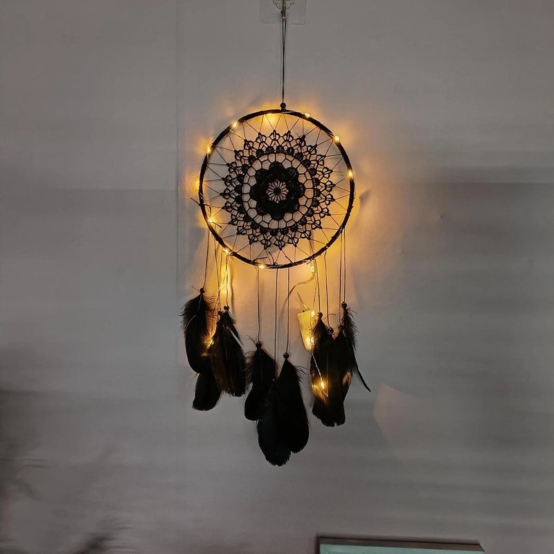 Goose Feather Floating Lace Dream Catcher Handmade Creative Home Hanging Decoration|Home Decor