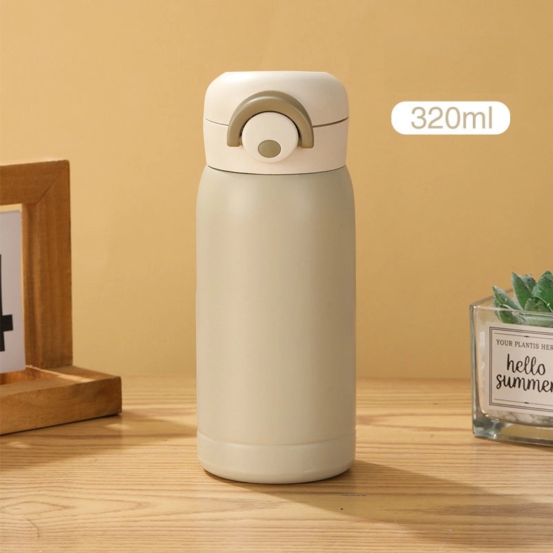 304 Stainless Steel Mini Vacuum Bottle Portable Kids Water Cup Simple Design|儿童水杯