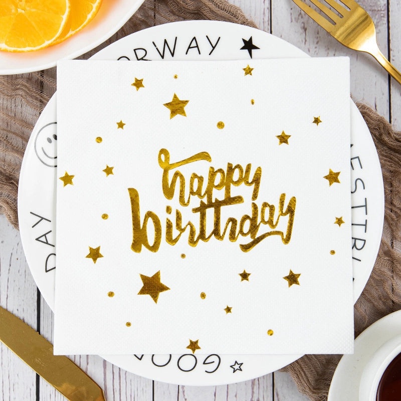 Modern Birthday Letter Wood Pulp Design | Home Decor Accessories