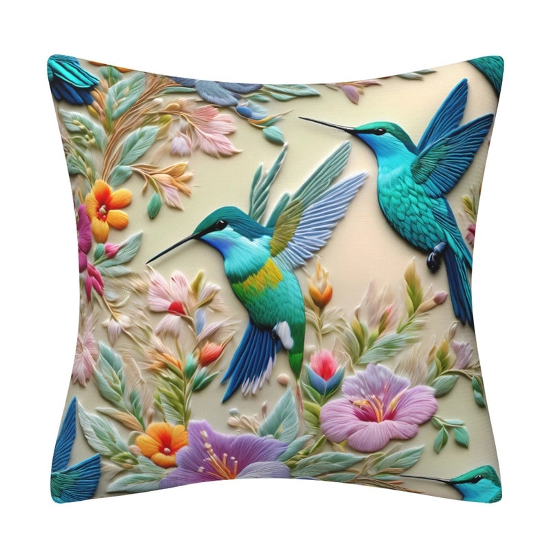 Elegant Minimalist Floral Polyester Pillow Covers for Couch and Sofa Decor|Home Decor & Living Room Accessories