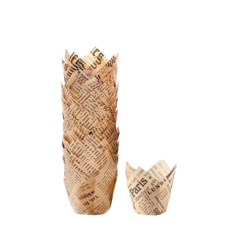 Festive Minimalist Solid Color Paper Baking Cups|Party Supplies