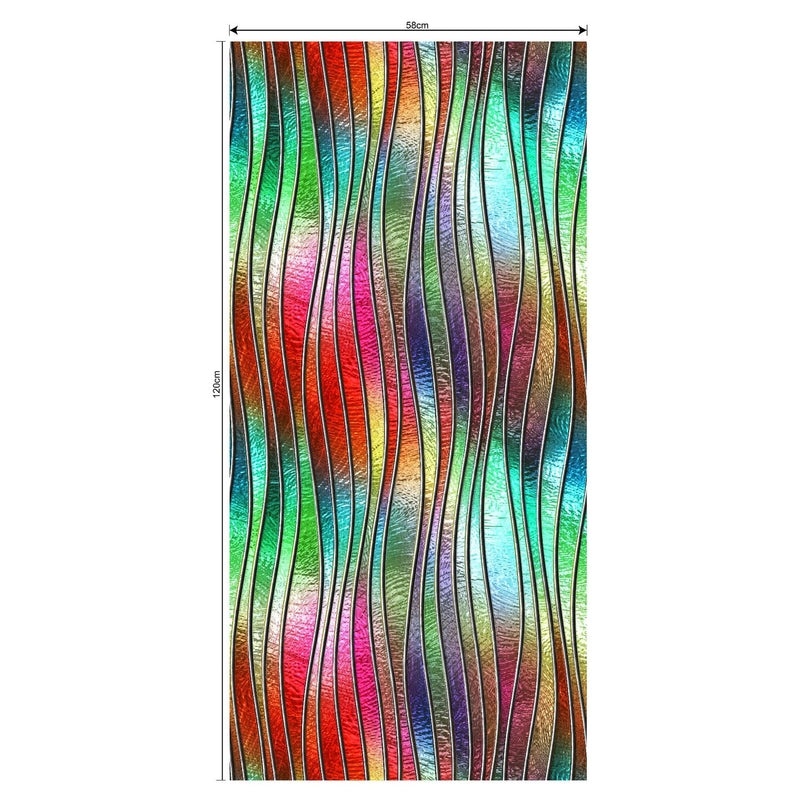 European Frosted Glass Window Film 58x120cm Electrostatic Privacy Sticker for Bathroom Toilet Renovation|Home Decor Accessories