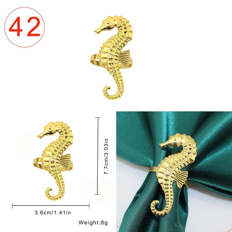 Stylish Geometric Metal Napkin Holder Single Piece|Home Decor & Kitchen Accessories