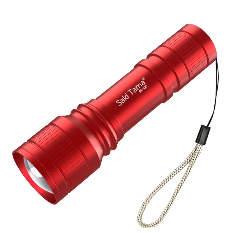 USB Rechargeable Mini LED Flashlight Strong Light Portable Multifunctional Work Light for Students Gift | Electronics Accessories
