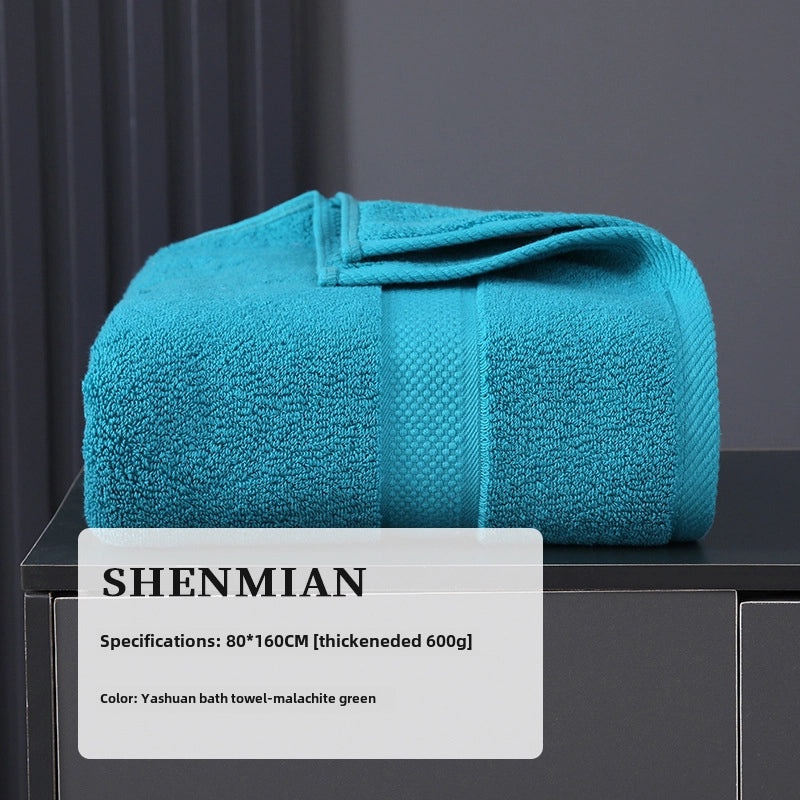 Hilton Cotton Bath Towel 5A Antibacterial Large Towel Embroidered Logo for Hotels & Beauty Salons|Bath Towels & Linens