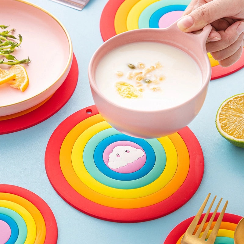 Elegant Clouds Rainbow Ear Clip Stylish Non-Pierced Earrings | Earrings & Accessories