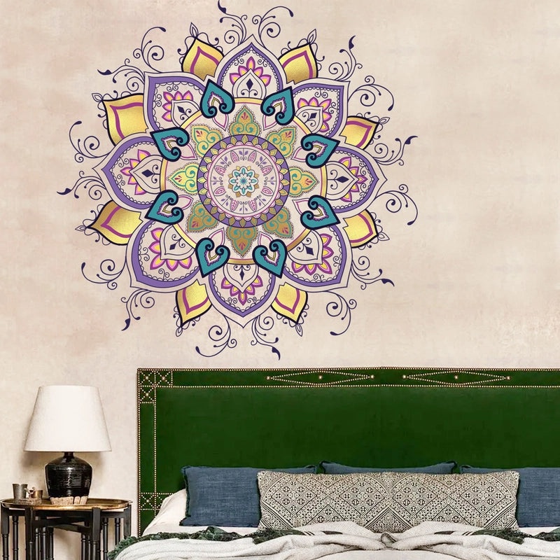 Chic Floral PVC Wall Decals for Windows | Home Decor