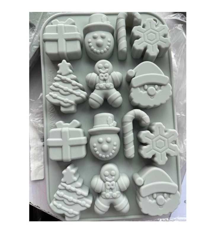 Christmas Cartoon Silicone Kitchen Mold for Baking | Kitchen & Dining Accessories