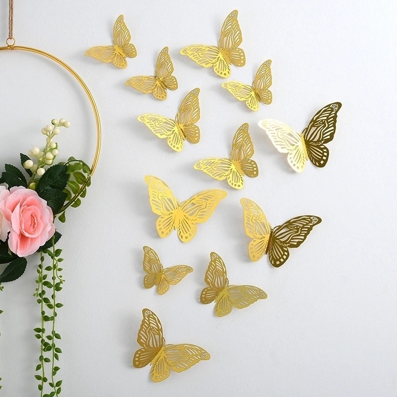 Charming Butterfly Paper Wall Decals for Home Decor|Wall Stickers