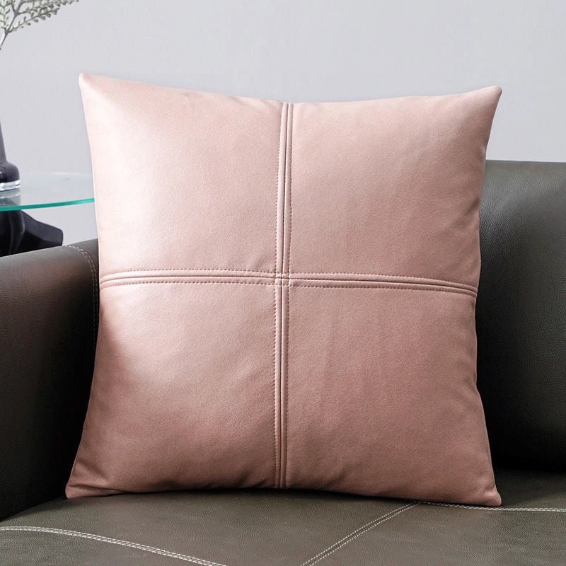 Nordic Cross Stitch Soft Fabric Pillowcase for Sofa Backrest Waist Support|Home Decor Pillows