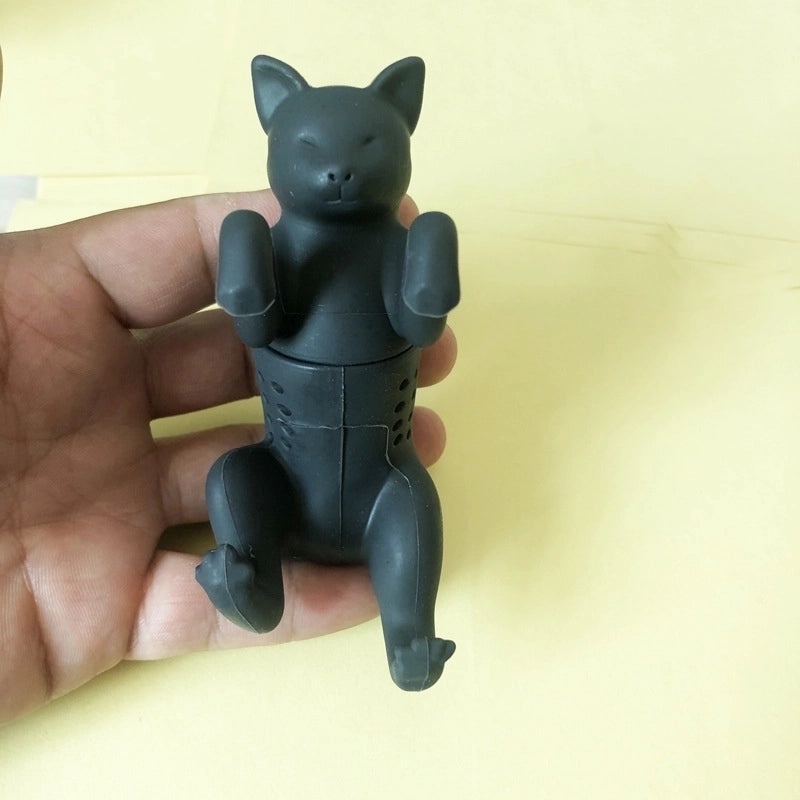 Adorable Cat-Shaped Silicone Tea Infuser | Kitchen & Dining Accessories