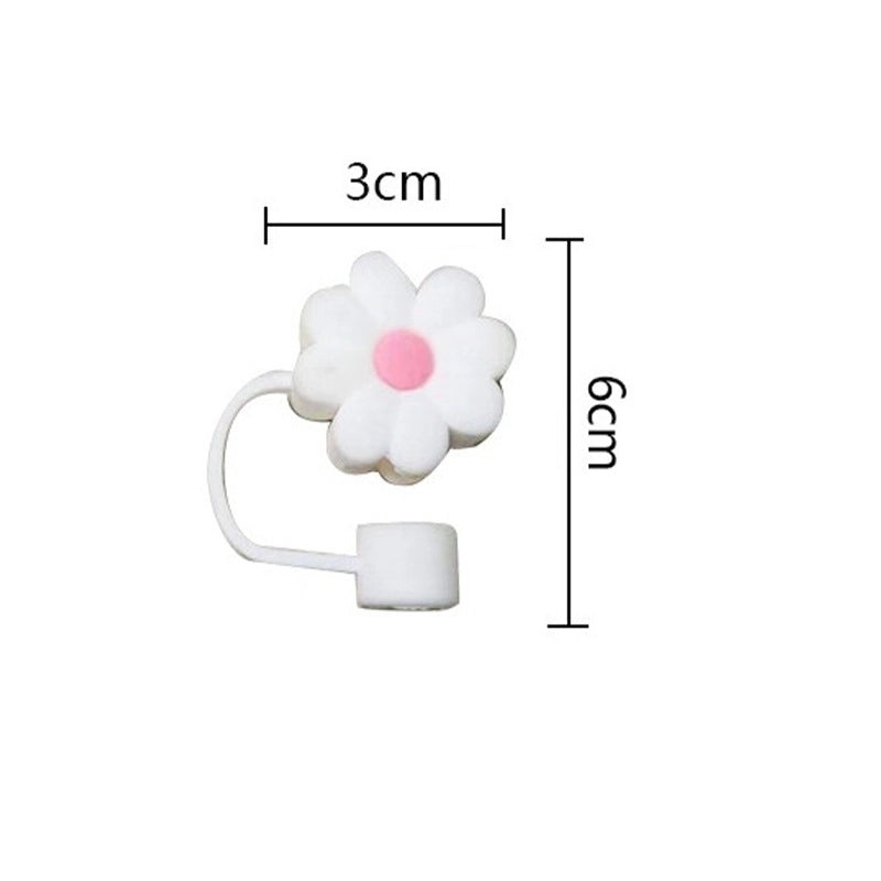 Adorable Floral PVC Drinking Straw|Drinkware & Bar Accessories