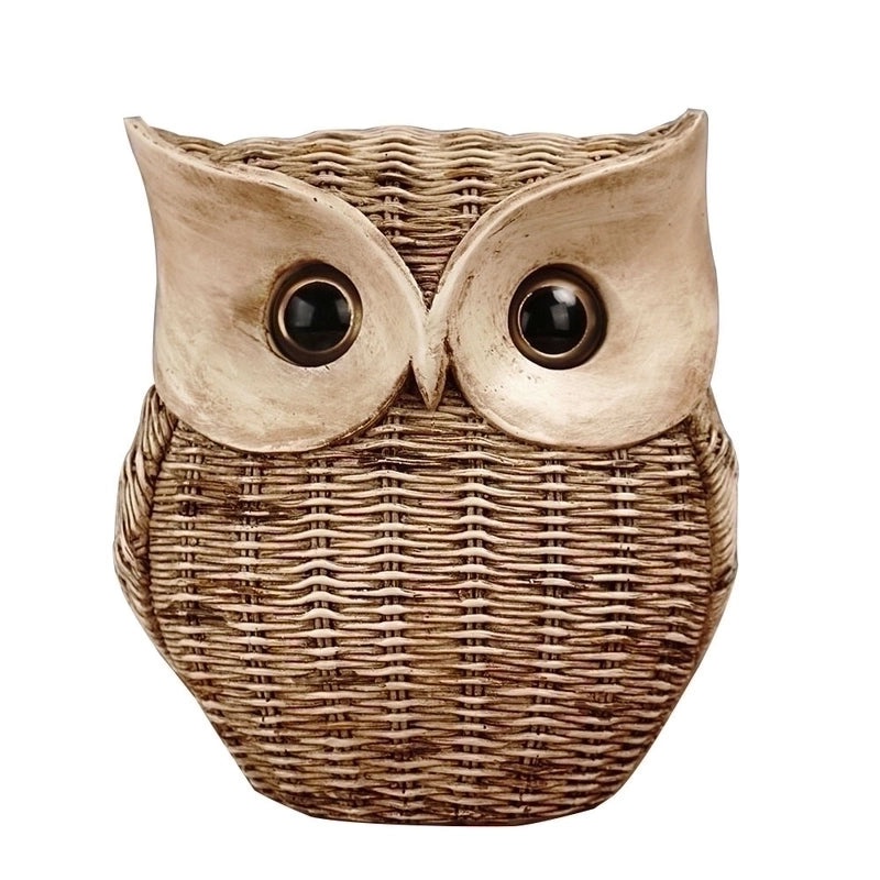 Charming Resin Owl Figurine for Home Decor | Home Decoration