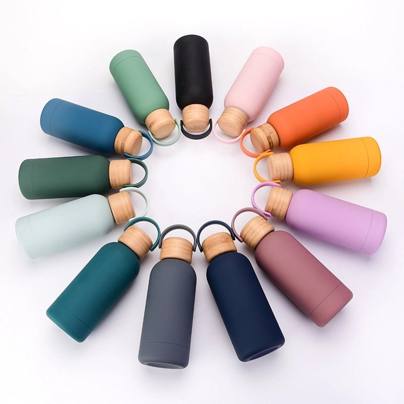 Elegant Solid Color Stainless Steel Water Bottles | Drinkware & Accessories