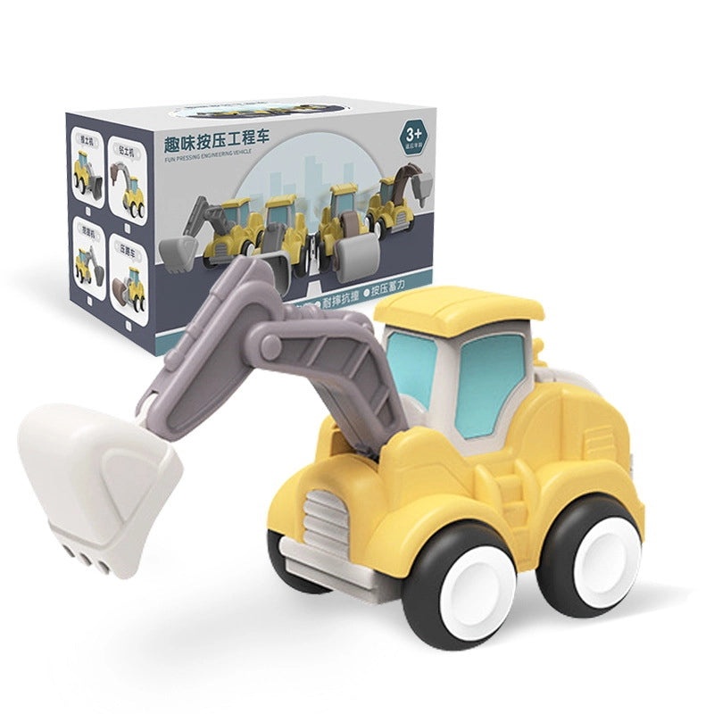 Kids DIY Excavator Construction Vehicle Puzzle Toy|Educational Toys