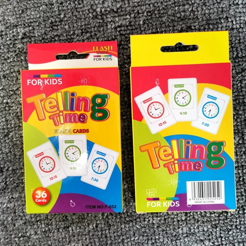 儿童早教彩色闪卡挂盒 教学辅助工具|儿童教育用品