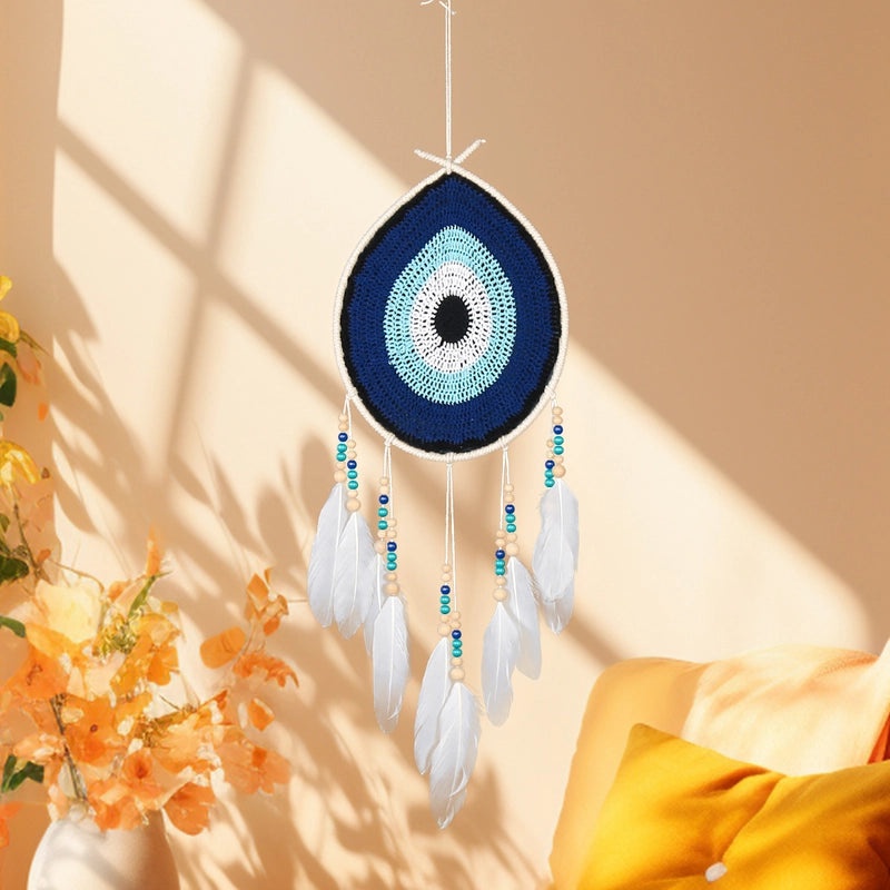 Minimalist Feather Iron Dreamcatcher Decorative Ornament|Home Decor & Accessories