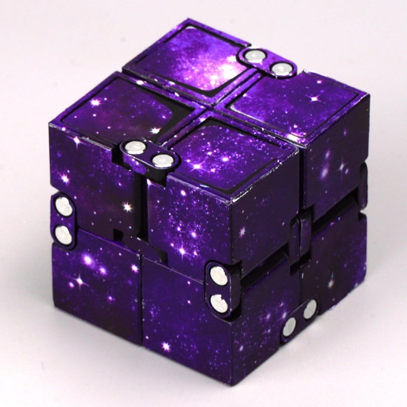 Holy Hand Infinite Rubik’s Cube Decompression Toy Creative Blue Green Luminous Folding Stress Relief | Stress Relief Toys