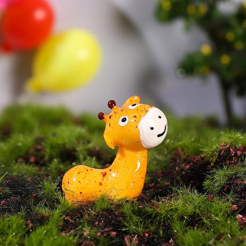 Cute Cartoon Animal Resin Figurines Decorative Ornaments for Home and Office|Home Decor