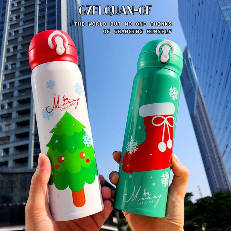 Christmas Tree Letter Stainless Steel Cup Charm Cute Daily Use Accessory | Jewelry & Accessories