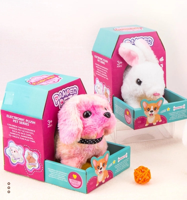 Plush Dog Toys Stuffed Animals Soft PP Cotton Pets Plushies|Toys & Games Plush Toys