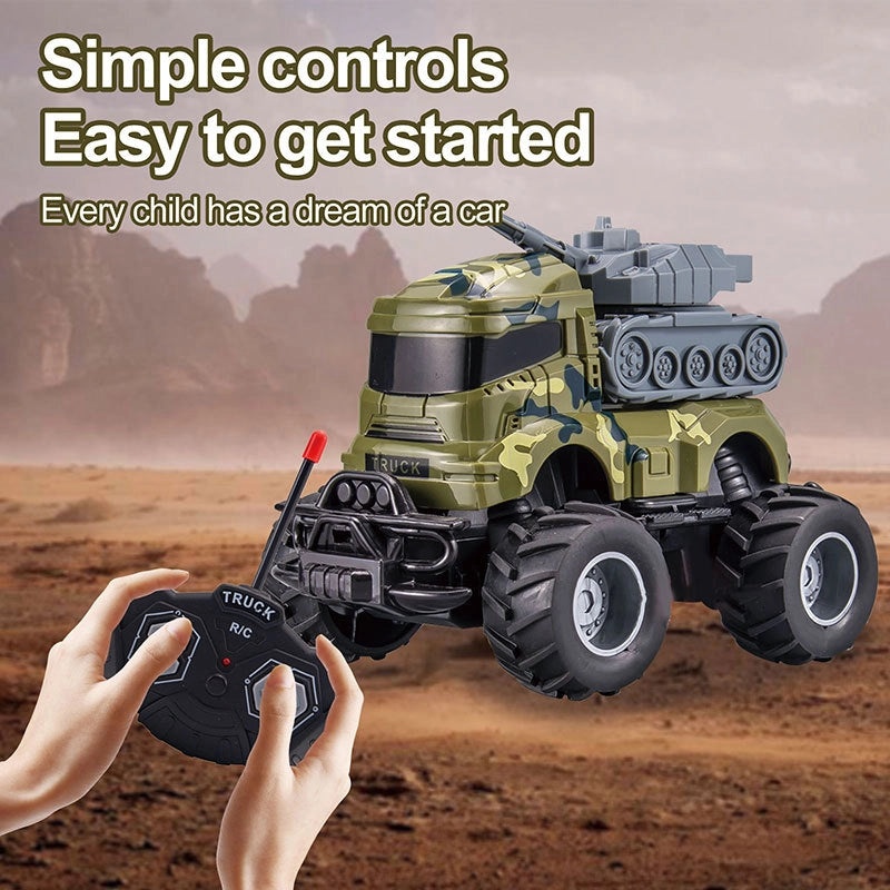 遥控汽车几何塑料玩具|儿童遥控玩具