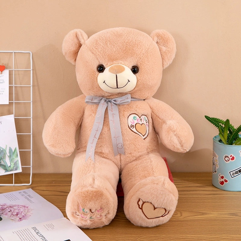 Valentine's Day Plush Bear Stuffed Toy with Soft PP Cotton Filling|Plush Toys & Stuffed Animals