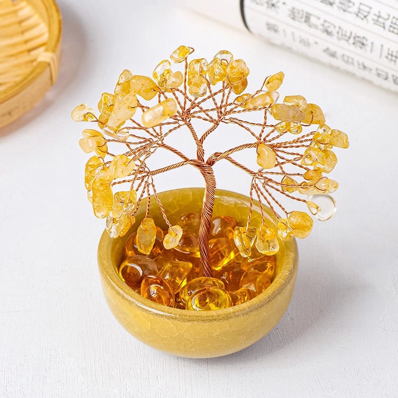 Minimalist Tree Crystal Ornament Decorative Artificial Home Accessories|Home Decor