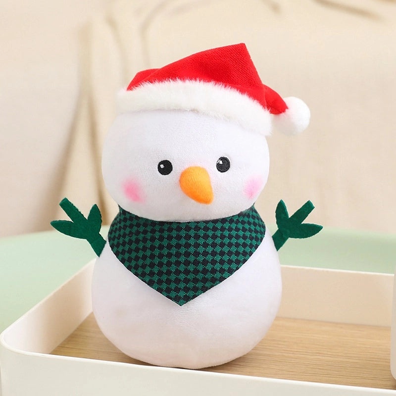 Christmas Snowman Plush Toy with Soft PP Cotton Filling | Stuffed Animals & Plush Toys