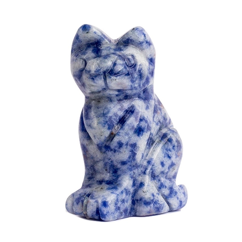 Minimalist Cat Gem Pendant Charming Artificial Jewelry|Fashion Accessories