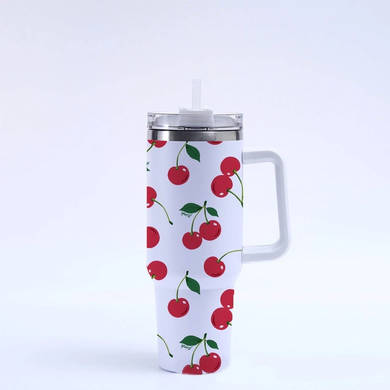 Cherry Blossom Stainless Steel Thermos Cup 304 Grade Durable Insulated Bottle | Drinkware & Thermoses
