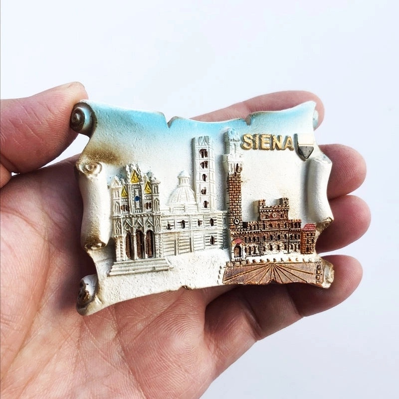 3-Piece Retro Streetwear Color Block Synthetic Resin Magnets Set|Home Decor & Magnets