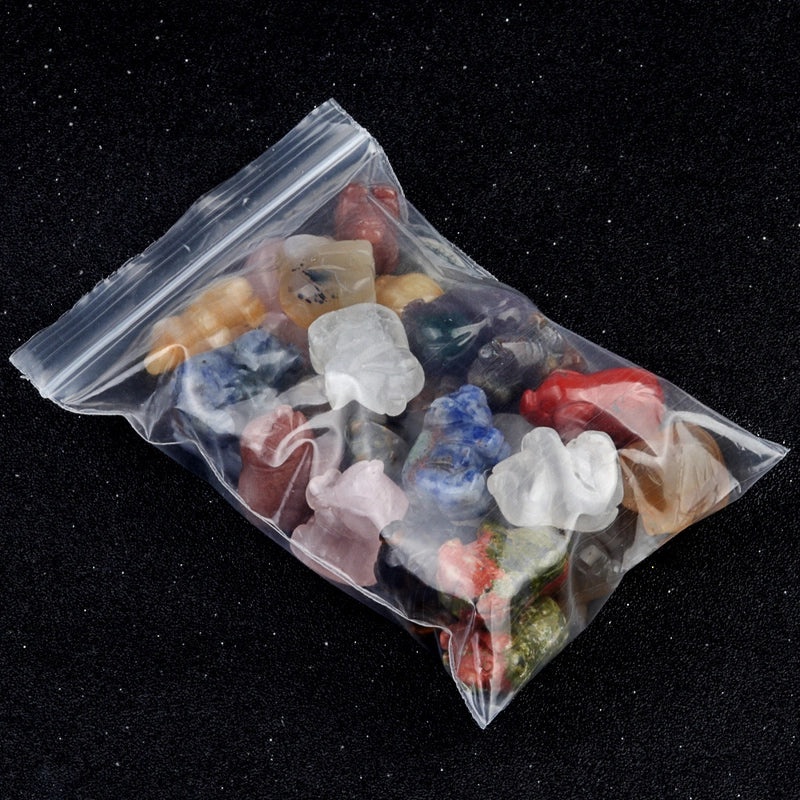 Adorable Animal-Shaped Natural Stone Crystal Decor | Home & Living Decorative Accents