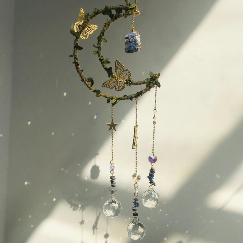 Crystal Butterfly Suncatcher Wall Decor for Home | Home Decor