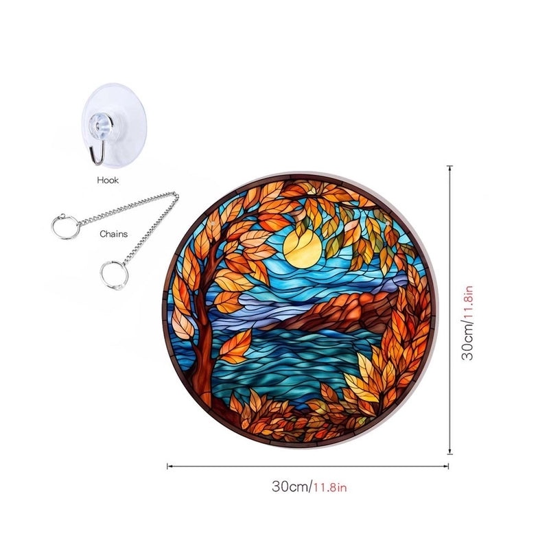 Chinoiserie Inspired Geometric Iron Pendant Wall Art for Vacation Home Decor | Wall Art & Decor