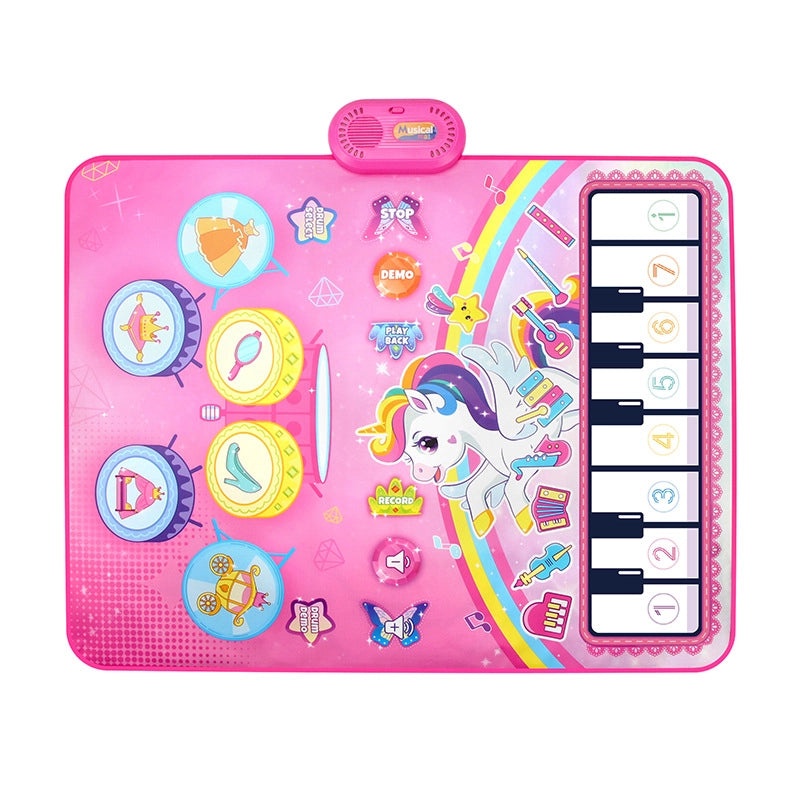 Early Learning Drum and Piano Music Blanket for Babies|Educational Toys