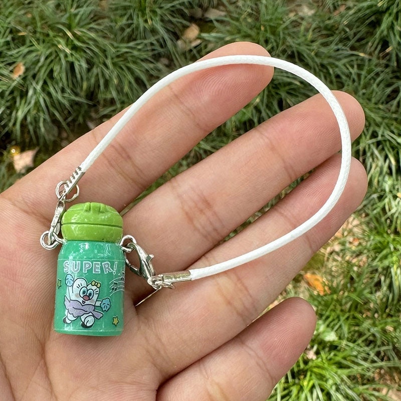 Mini Kettle Thermos Charm Small Bottle Pendant Cute Doll Accessory for DIY Jewelry | Jewelry Accessories
