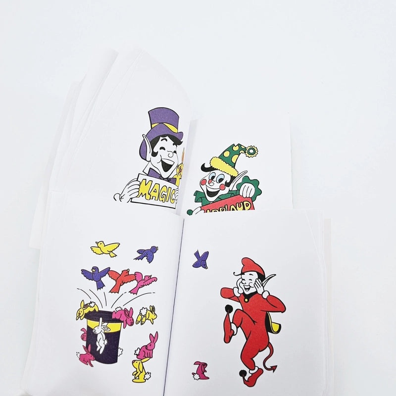 Mini Cartoon Magic Book Flipbook for Kids|Children's Toys & Games